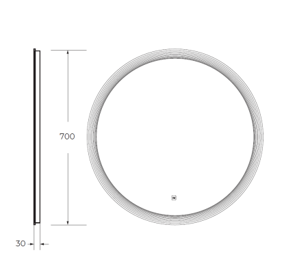 CZR-SPC-ECO-700-LED-TCH_SCHEME