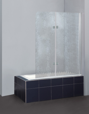 Душевая шторка на ванну BelBagno SELA-V-21-120/140-Ch-Cr-R
