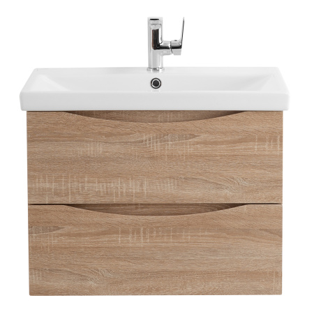База под раковину подвесная BelBagno MARINO-CER-600-2C-SO-WO-P Rovere Bianco