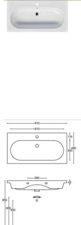 Керамическая раковина CEZARES Pink91