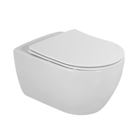 Чаша подвесного унитаза безободкового CEZARES COMFORT CZR-191-TH/BS