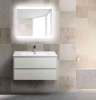 База под раковину подвесная BelBagno KRAFT-1000-2C-SO-PB Pietra Bianco