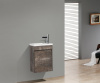 Тумба с раковиной подвесная с дверкой BelBagno PIETRA MINI 46-L Stone, раковина белая Тумба с раковиной подвесная с дверкой BelBagno PIETRA MINI 46-L Stone, раковина белая