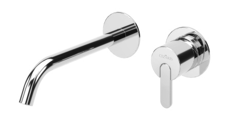 Смеситель для раковины встраиваемый CEZARES LEAF-BLI2-PR