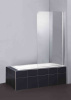 Душевая шторка на ванну BelBagno SELA-V-1-80/140-C-Cr